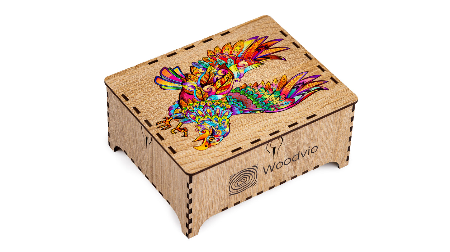 Woodvio™ Adler-Holzpuzzle (49 x 33 cm)